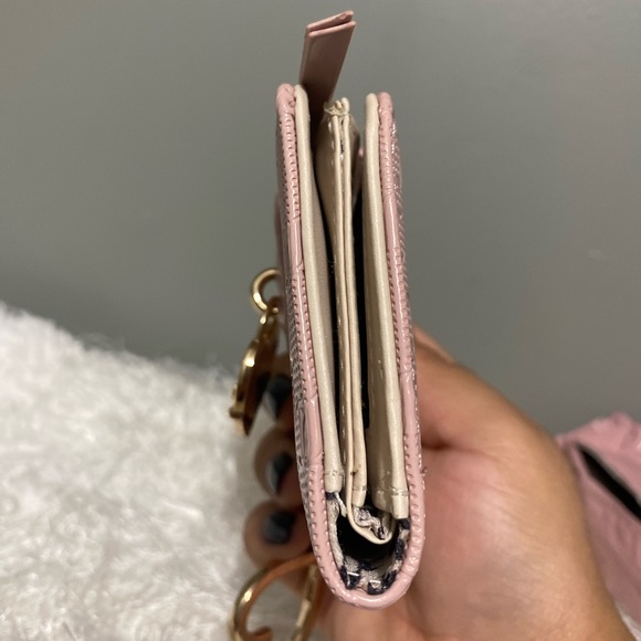 Juicy Couture Dusty Blush Simply Perfect Doubled Sided Trifold Wallet - Picture 5 of 11